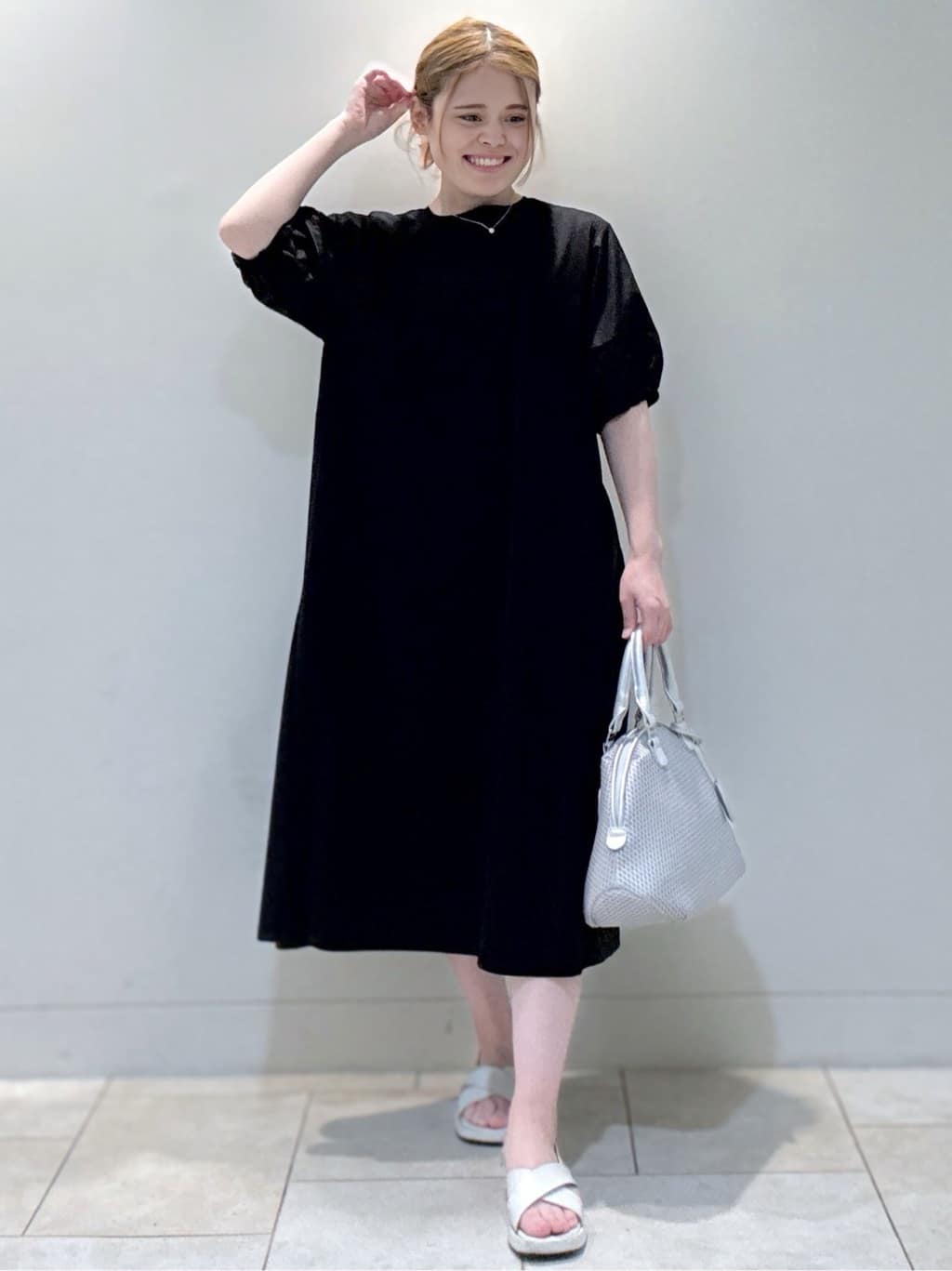S&auml;K&iuml;さんの「Reflect｜◆【夏SALE／E‐QUALITY／手洗い可】リラクシーワンピース」を使ったコーディネート