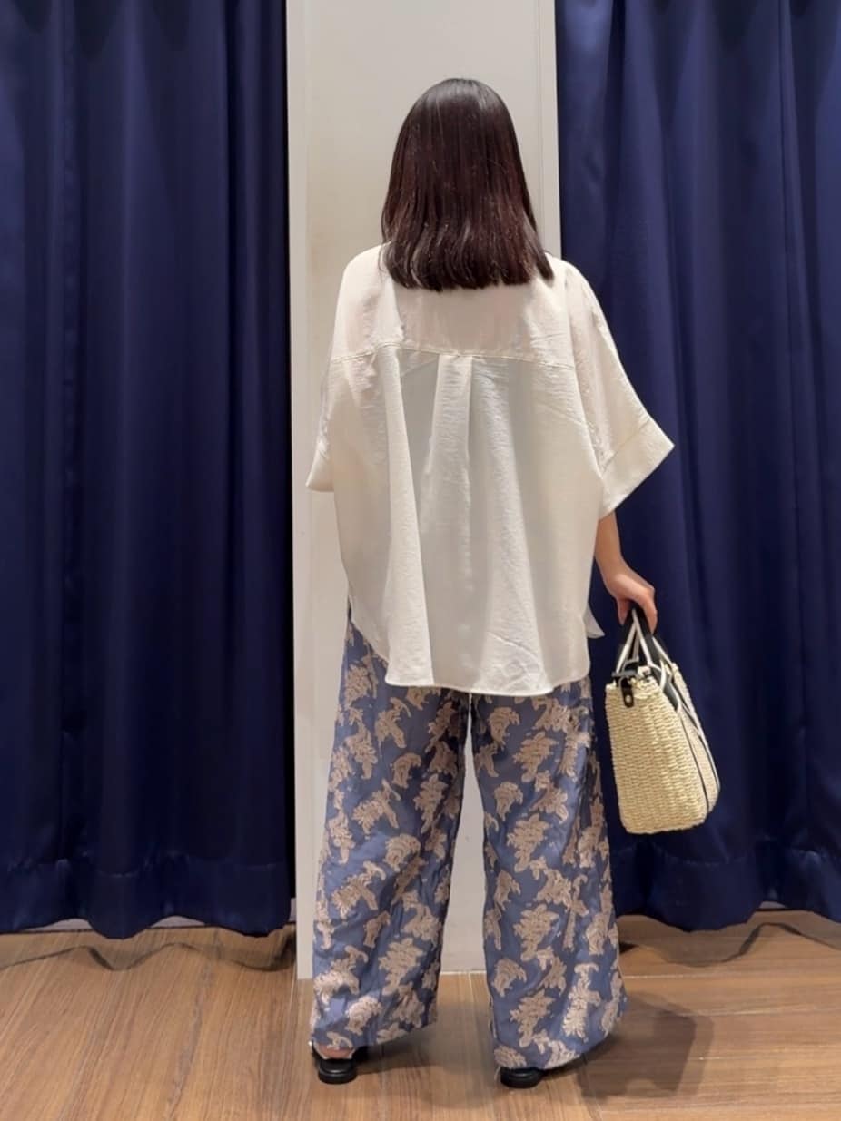 cherryさんの「THE SHOP TK｜◆ドルマンブラウス【7色展開/洗濯機OK/体型カバー】」を使ったコーディネート