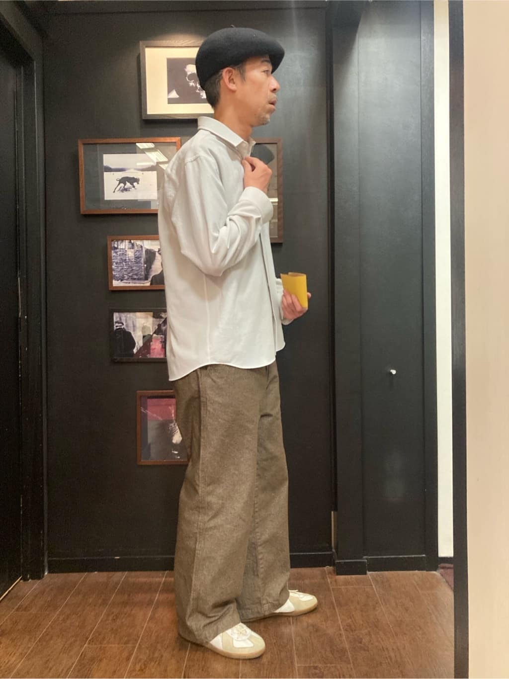 KDDさんの「TAKEO KIKUCHI｜【ソフト＆ナチュラル】ミニメッシュ レザー 2つ折り財布」を使ったコーディネート