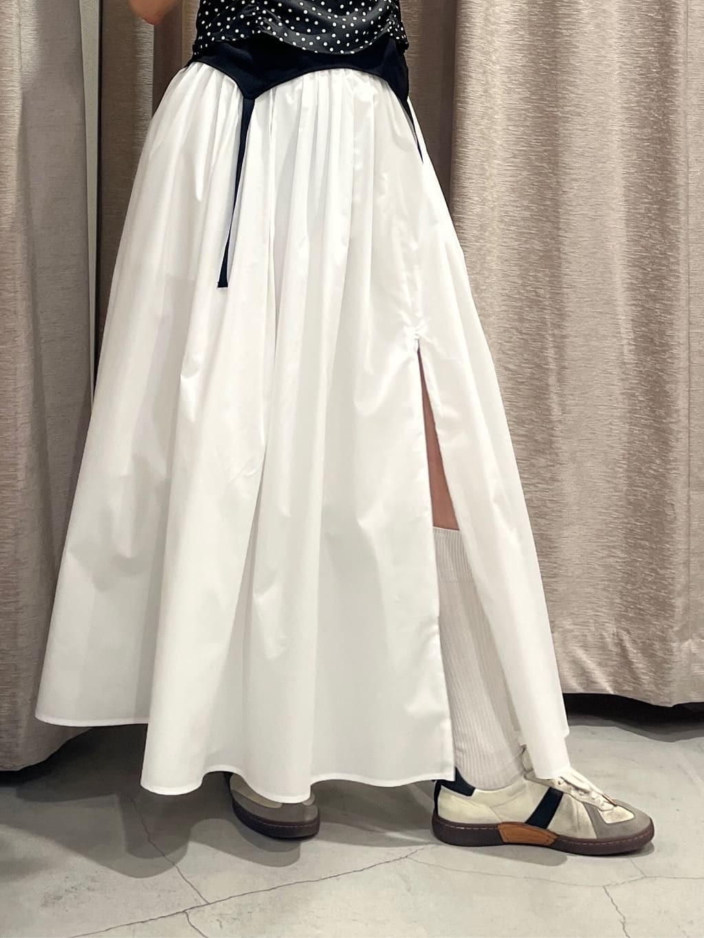 Rielさんの「CODE A｜side slit volume skirt」を使ったコーディネート
