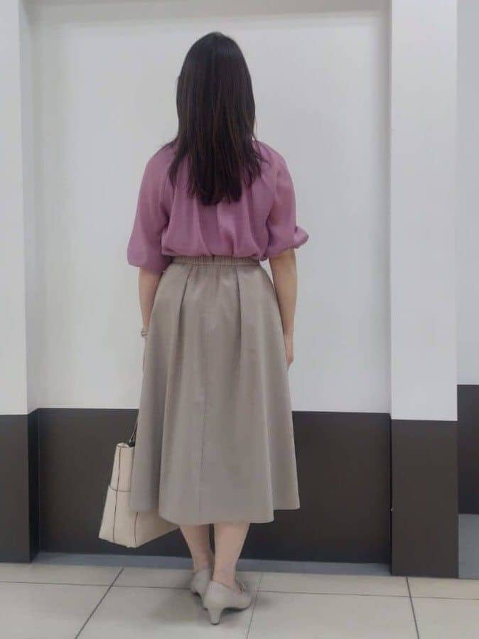 tagさんの「Reflect｜◆【マシンウォッシュ可】プリーツスカート」を使ったコーディネート