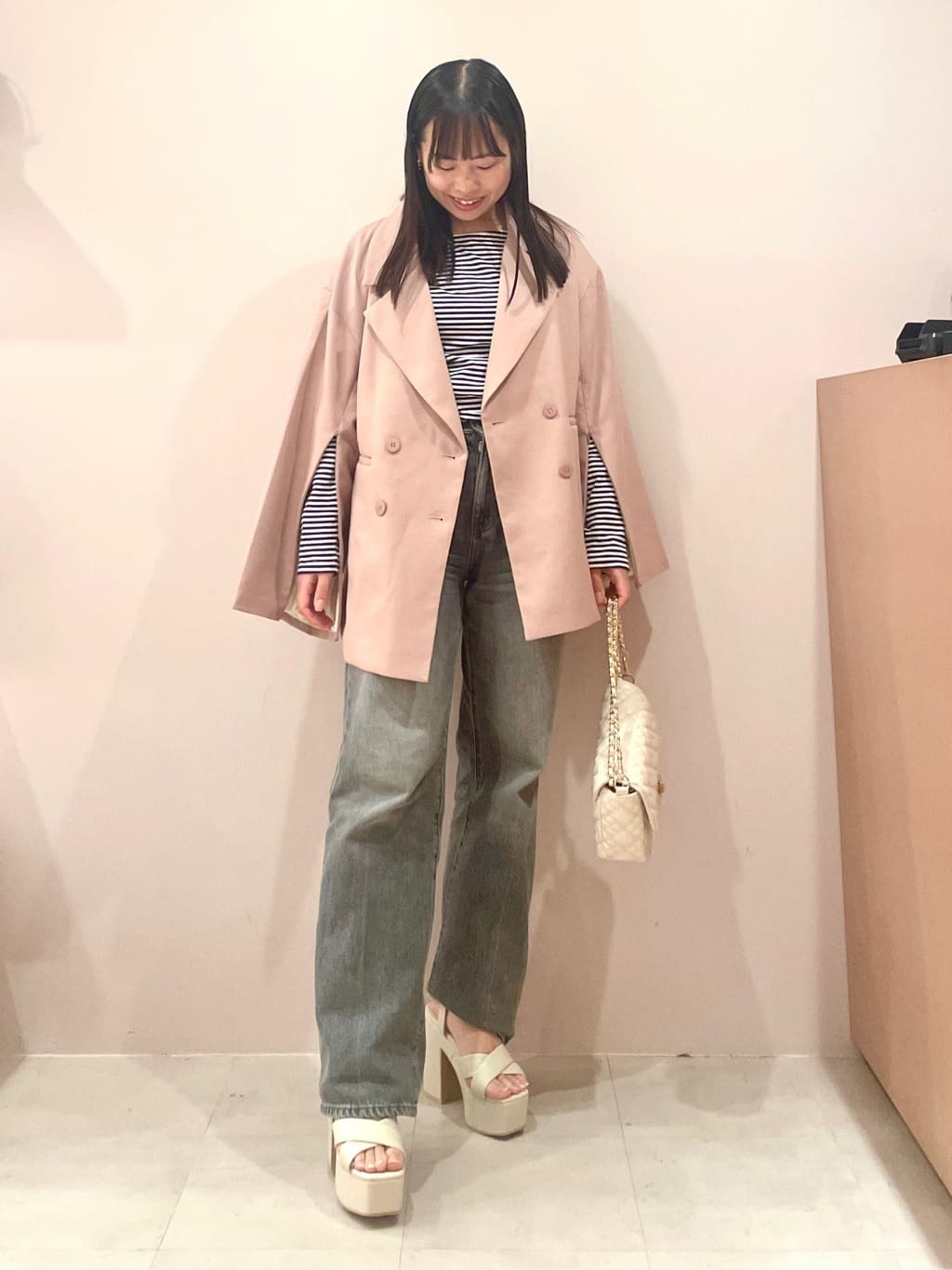 SEIKOさんの「ESPERANZA｜ラク盛り厚底サンダルⅢ」を使ったコーディネート
