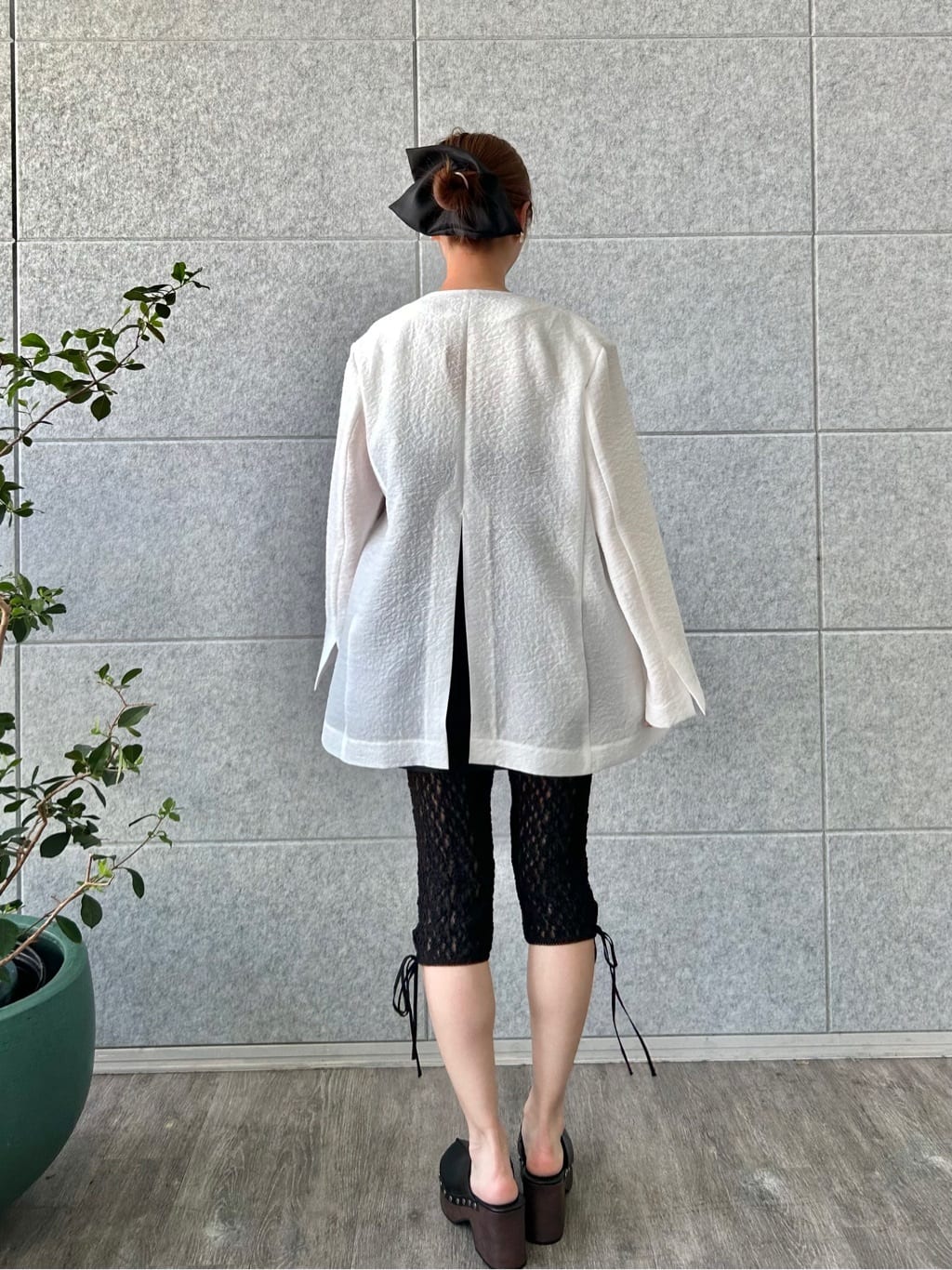 harunaさんの「CODE A｜lace leggings」を使ったコーディネート