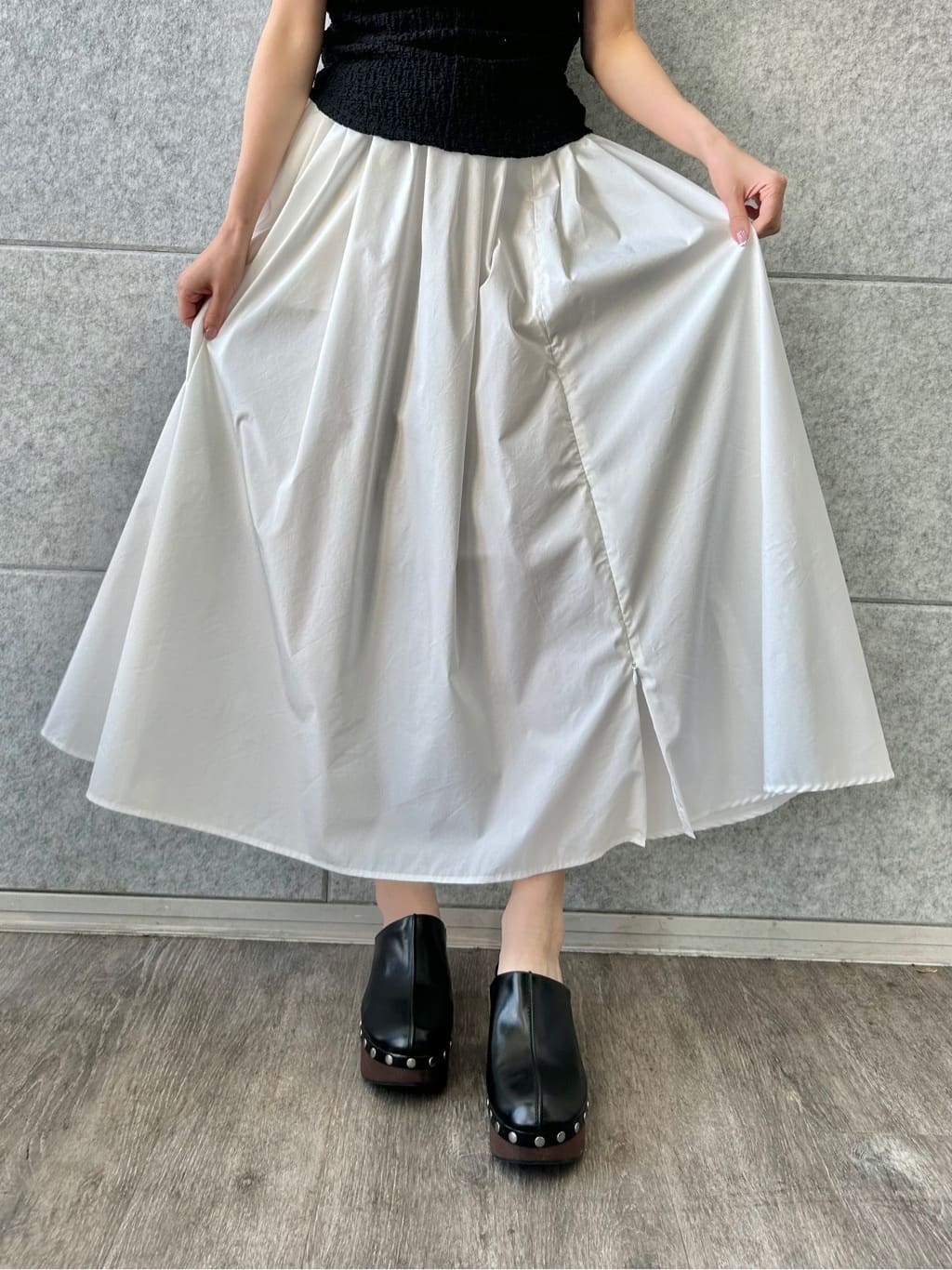 harunaさんの「CODE A｜femi cut pullover」を使ったコーディネート