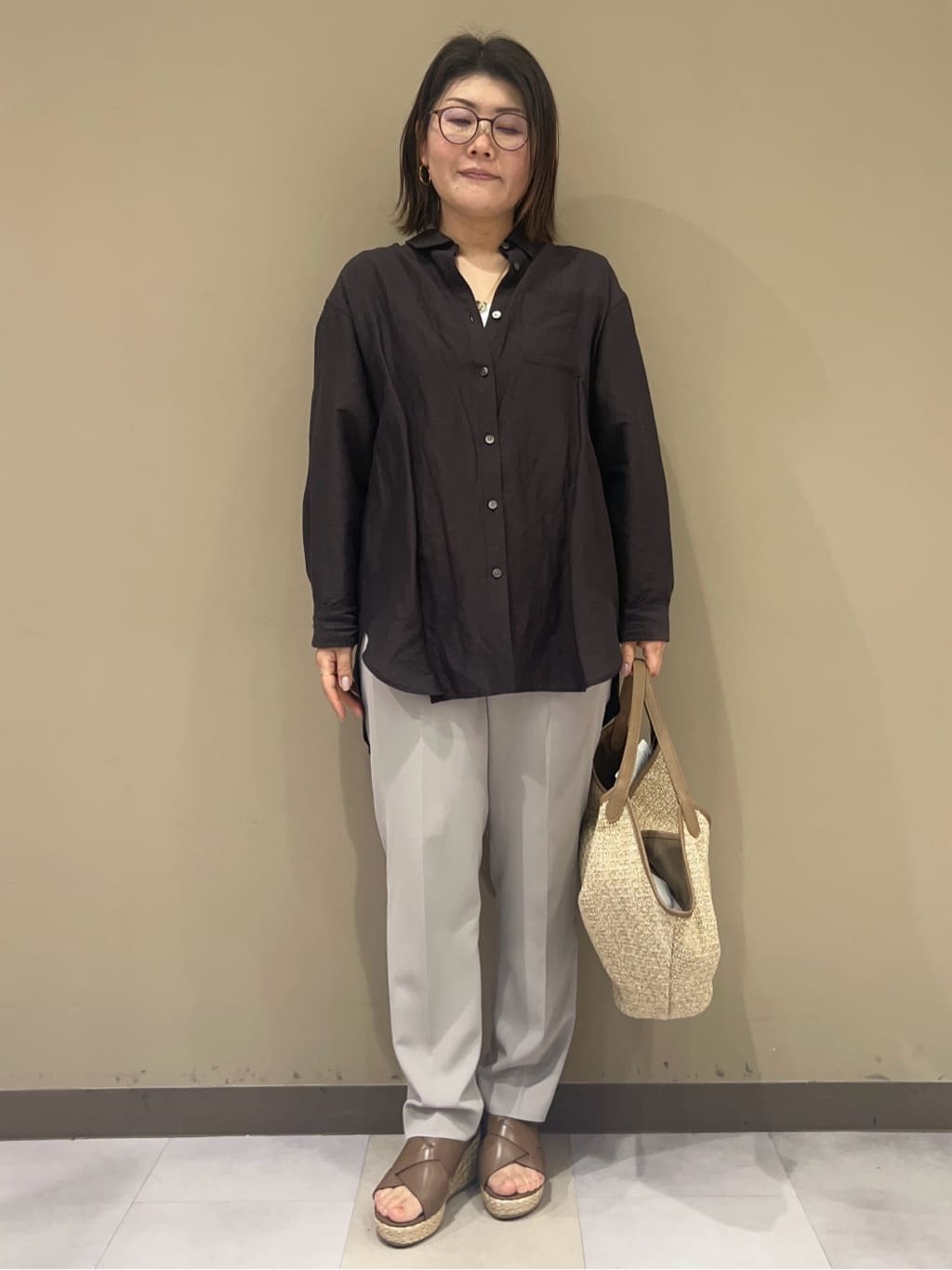 fukuさんの「UNTITLED｜【古畑星夏さん着用/スクエアインナー】コットンタンクトップ」を使ったコーディネート
