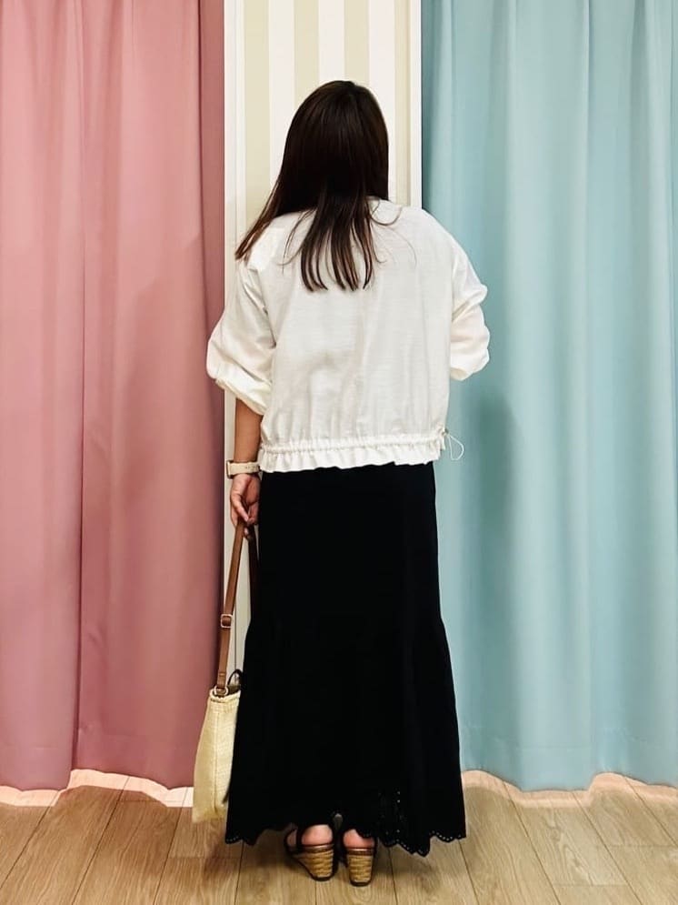 SHIiiさんの「SHOO･LA･RUE｜◆【高レビュー/累計販売35万足突破】片手ではけるサンダル シューダル 25SS」を使ったコーディネート