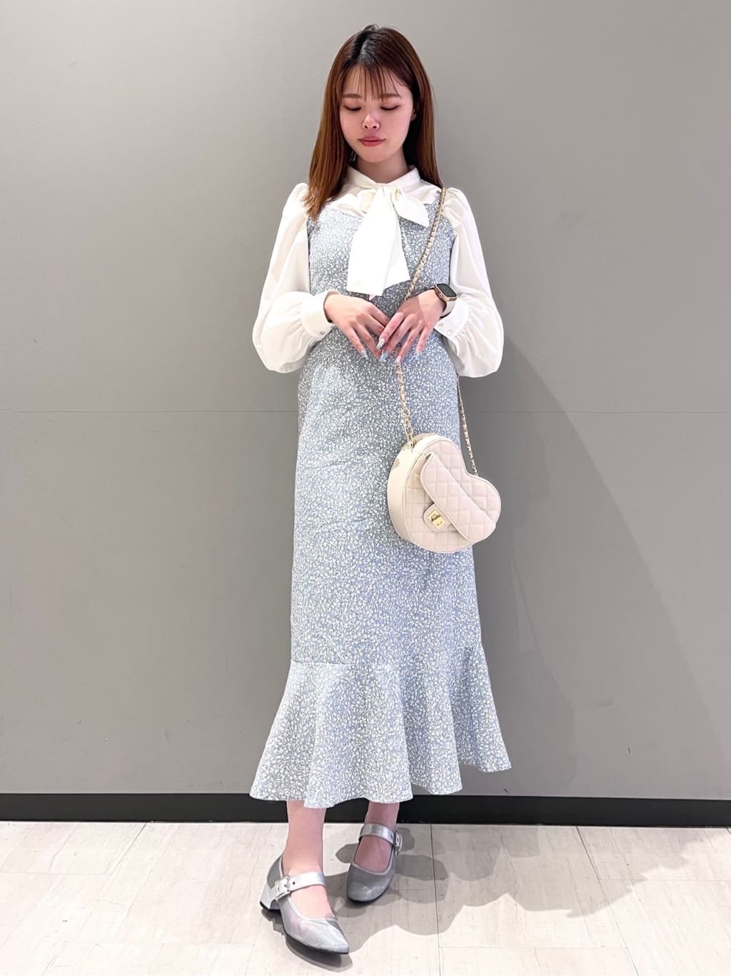 RISAさんの「ESPERANZA｜メッシュフラットパンプス」を使ったコーディネート