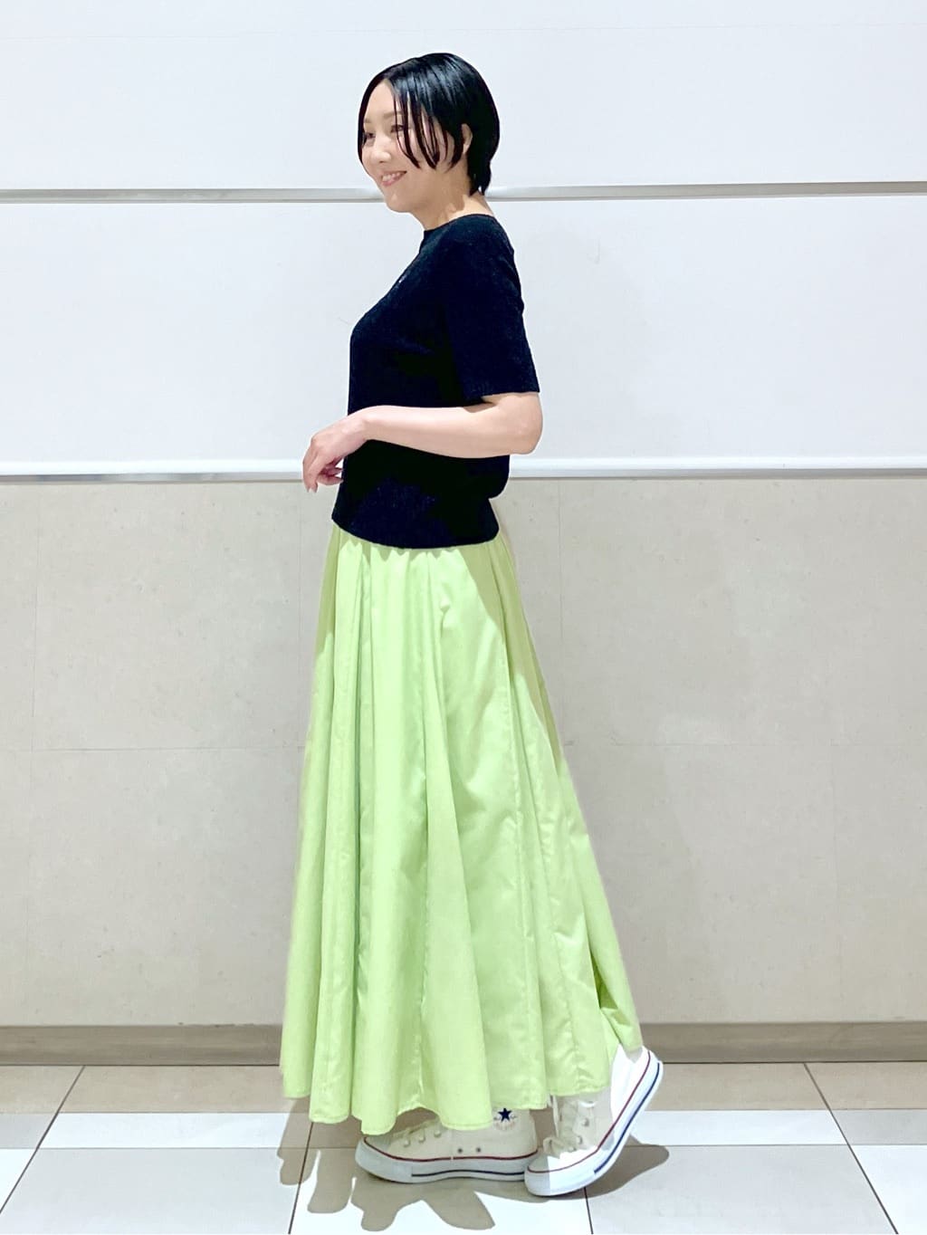 eriko さんの「Dessin｜【CONVERSE/コンバース】ハイカット」を使ったコーディネート