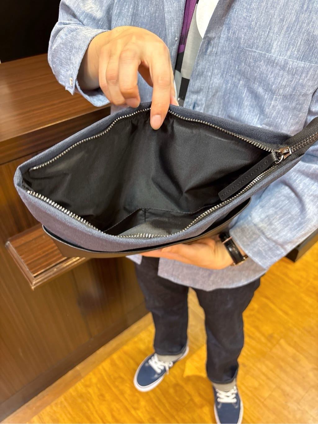 KEIさんの「TAKEO KIKUCHI｜【2WAY】ショルダー クラッチバッグ」を使ったコーディネート