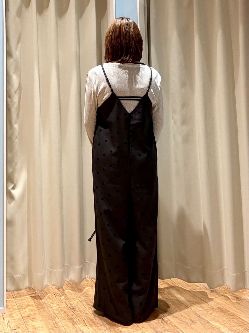 yuさんの「SHOO･LA･RUE｜◆【洗える/S-LL/2点セット】1セットあると便利 シアーレイヤードロンTセット」を使ったコーディネート