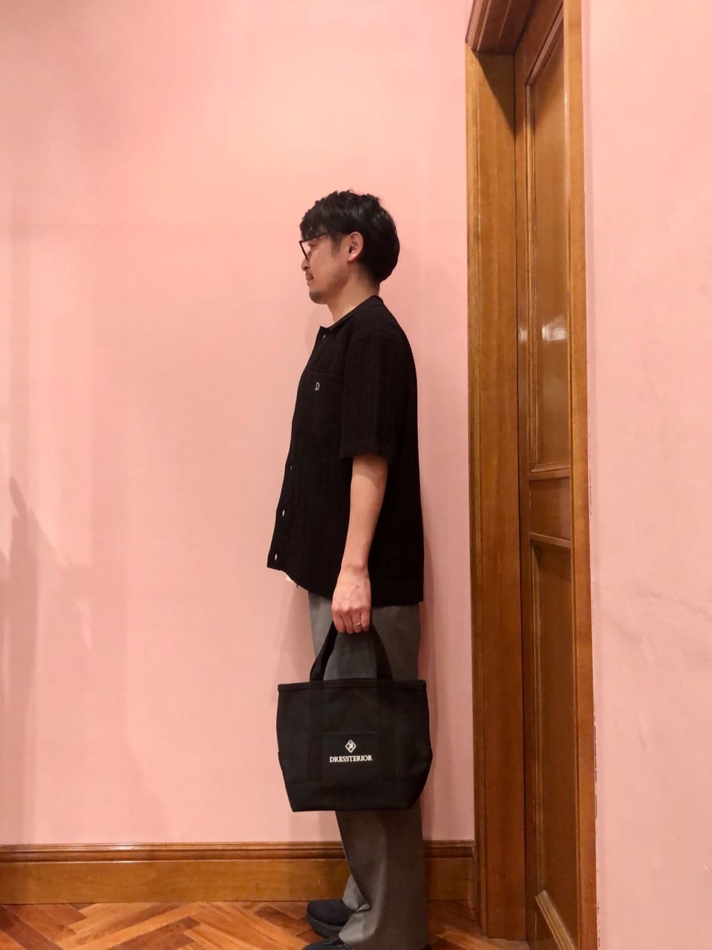OKJさんの「DRESSTERIOR｜オーガニックコットン キューバニットシャツ」を使ったコーディネート