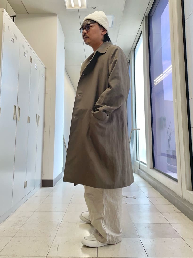 MAKOTO AIさんの「TAKEO KIKUCHI｜ラスタウォーカーニットCAP」を使ったコーディネート
