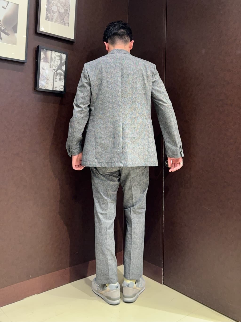 shuheiさんの「TAKEO KIKUCHI｜【抗菌防臭】COOL DOTS（R）ドビープリント ジャケット」を使ったコーディネート