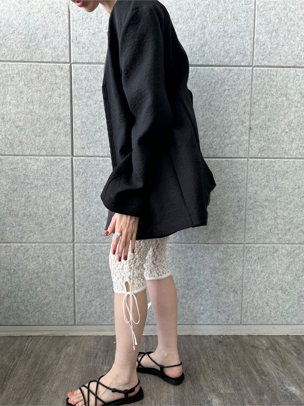 honoka Aさんの「CODE A｜lace leggings」を使ったコーディネート
