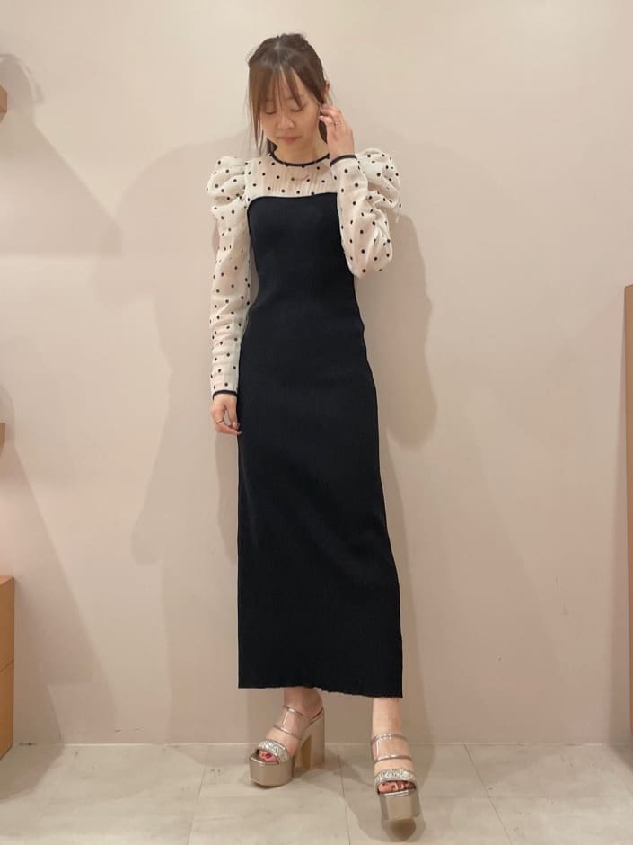 azusaさんの「ESPERANZA｜【ラク盛り／サンダル】リピーター続出／脚長美脚　ミュールサンダル」を使ったコーディネート