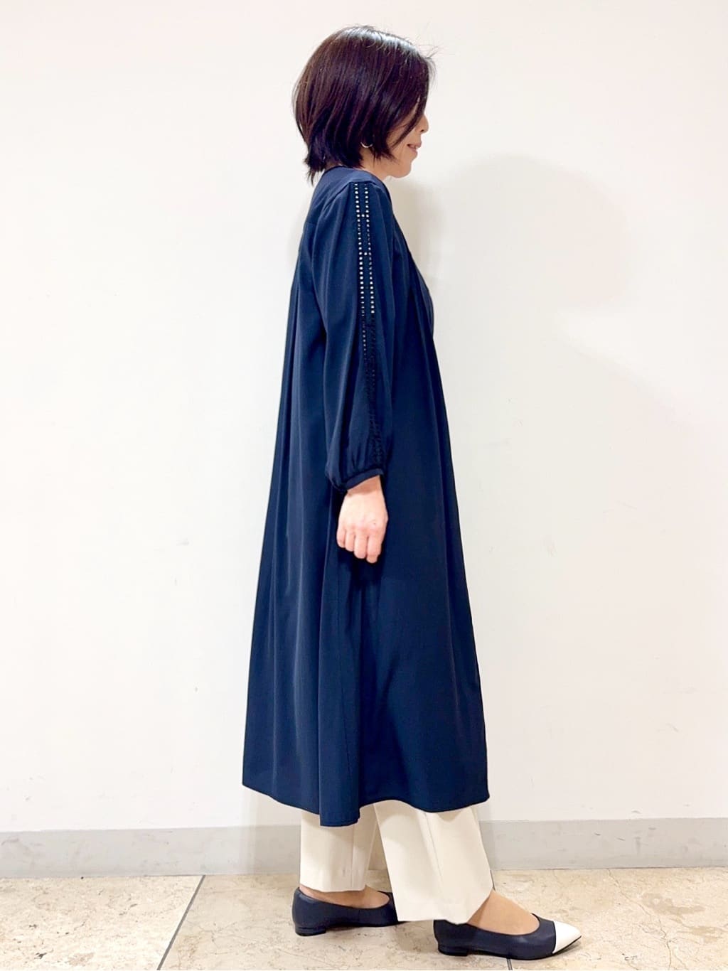 kaeさんの「Reflect｜◆【夏SALE／E‐QUALITY／羽織にも◎】エンブロイダリーワンピース」を使ったコーディネート