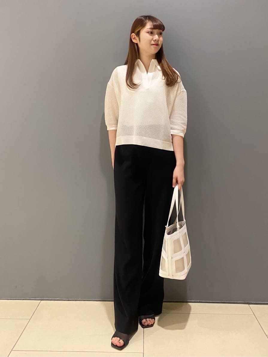 miさんの「UNTITLED｜【スクエアインナー】コットンタンクトップ」を使ったコーディネート