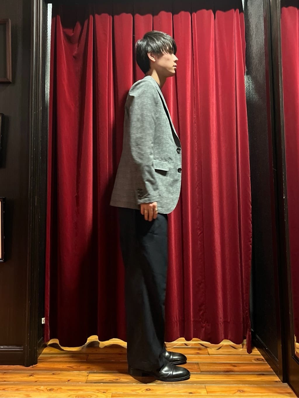 うっちーさんの「TAKEO KIKUCHI｜【抗菌防臭】COOL DOTS（R）ドビープリント ジャケット」を使ったコーディネート
