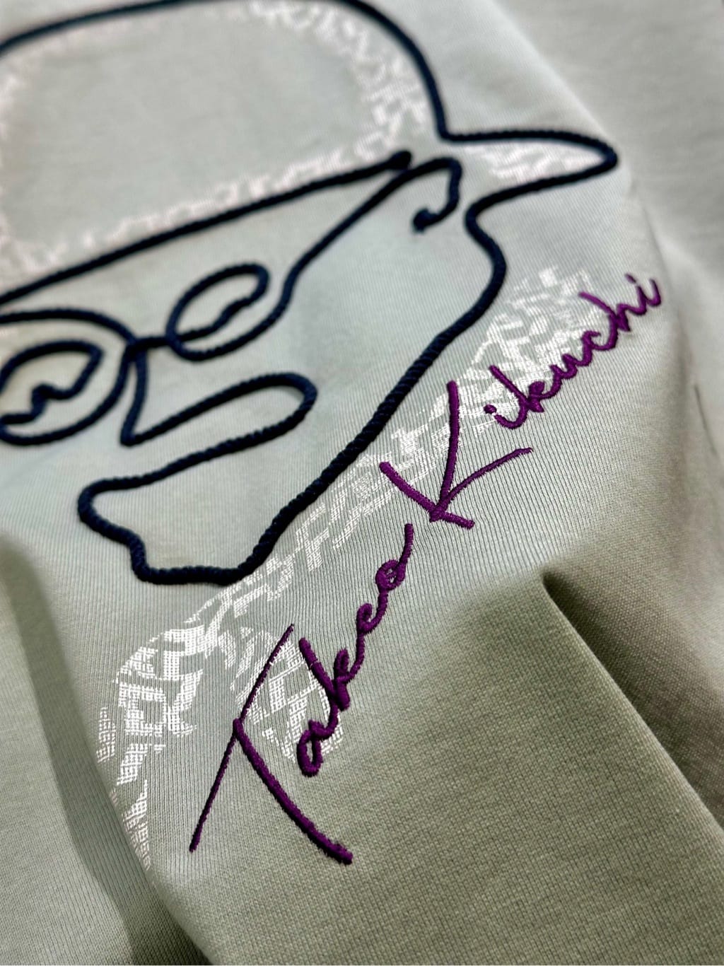 オノアサミさんの「TAKEO KIKUCHI｜【抗菌防臭／5サイズ展開】ハイゲージポンチ Tシャツ」を使ったコーディネート