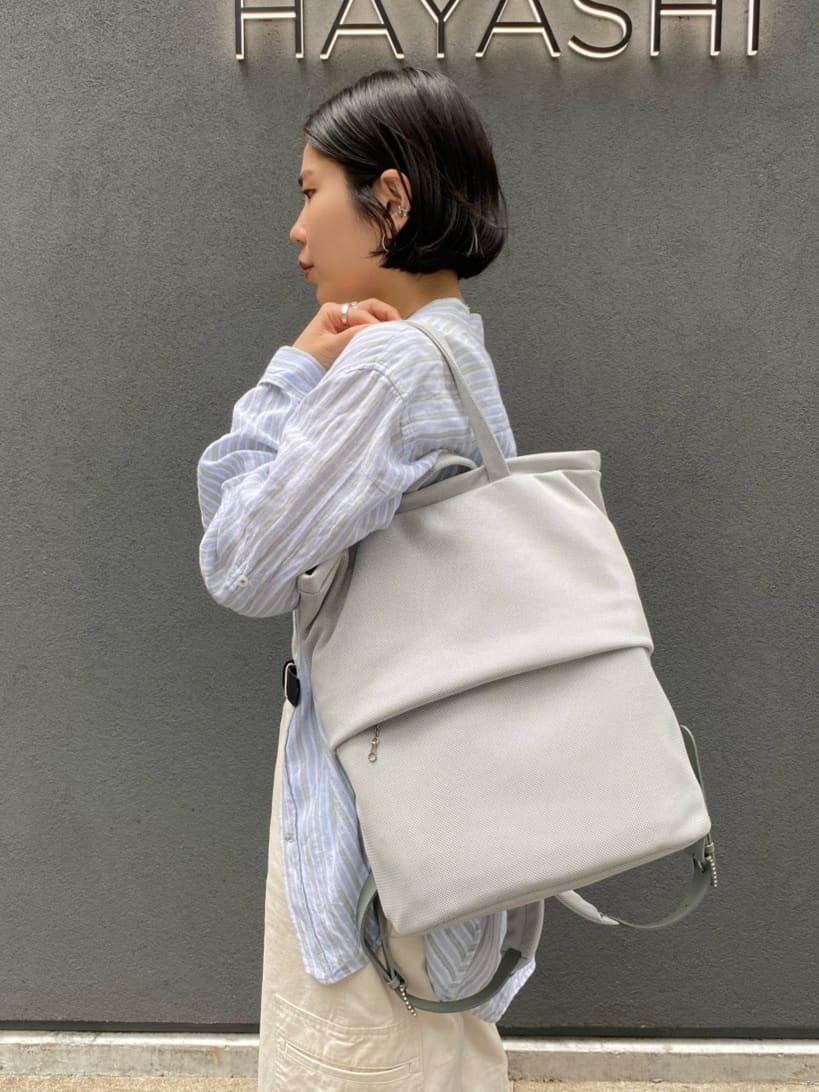 Uさんの「HIROKO HAYASHI｜MAMELI（マメリ）リュックM」を使ったコーディネート