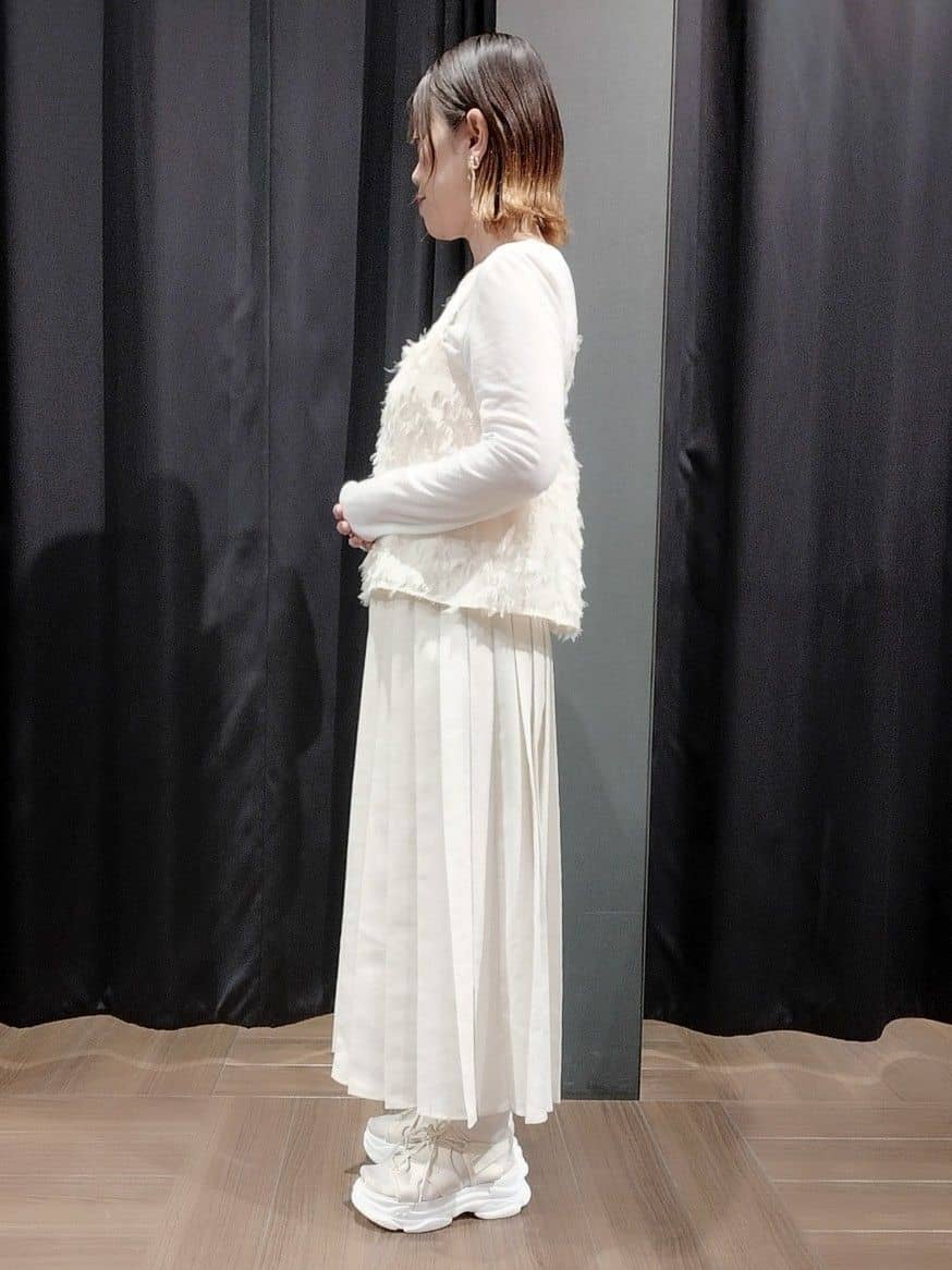naoさんの「THE SHOP TK｜◆パナマメッシュスカート」を使ったコーディネート