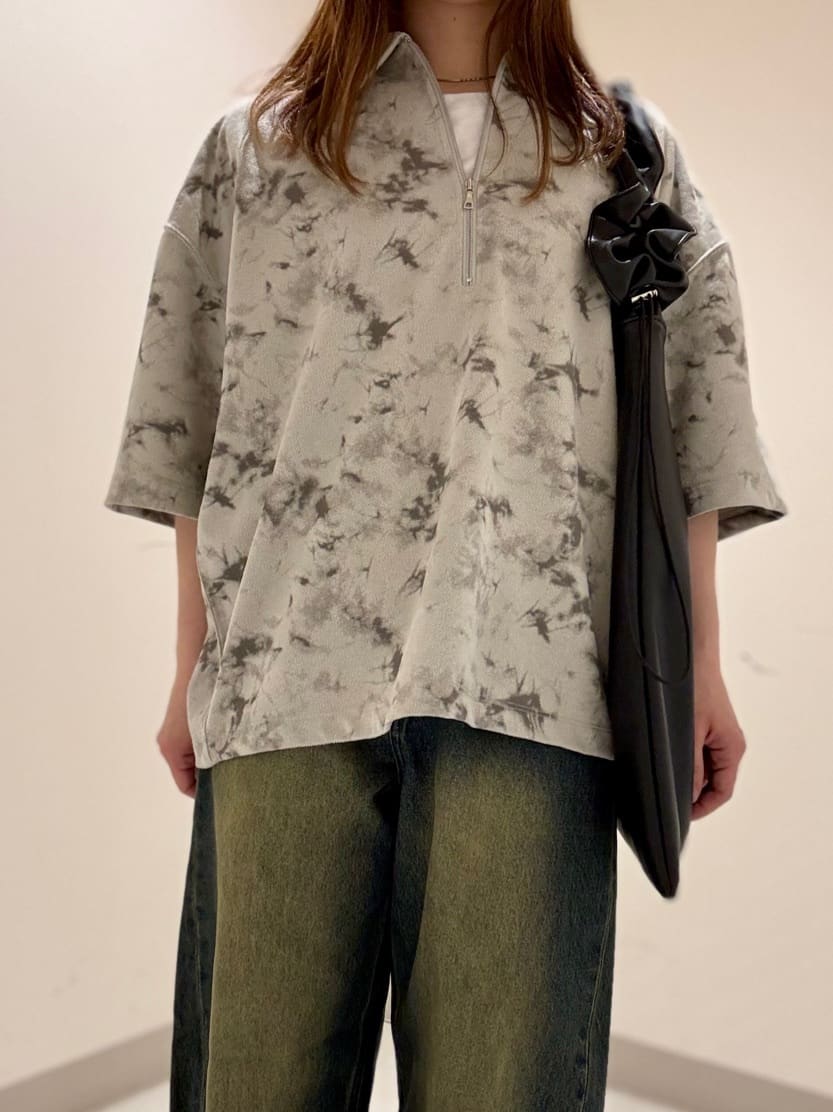 S.A.Oさんの「tk.TAKEO KIKUCHI｜◆ヴィンテージライクハーフジップポロシャツ」を使ったコーディネート