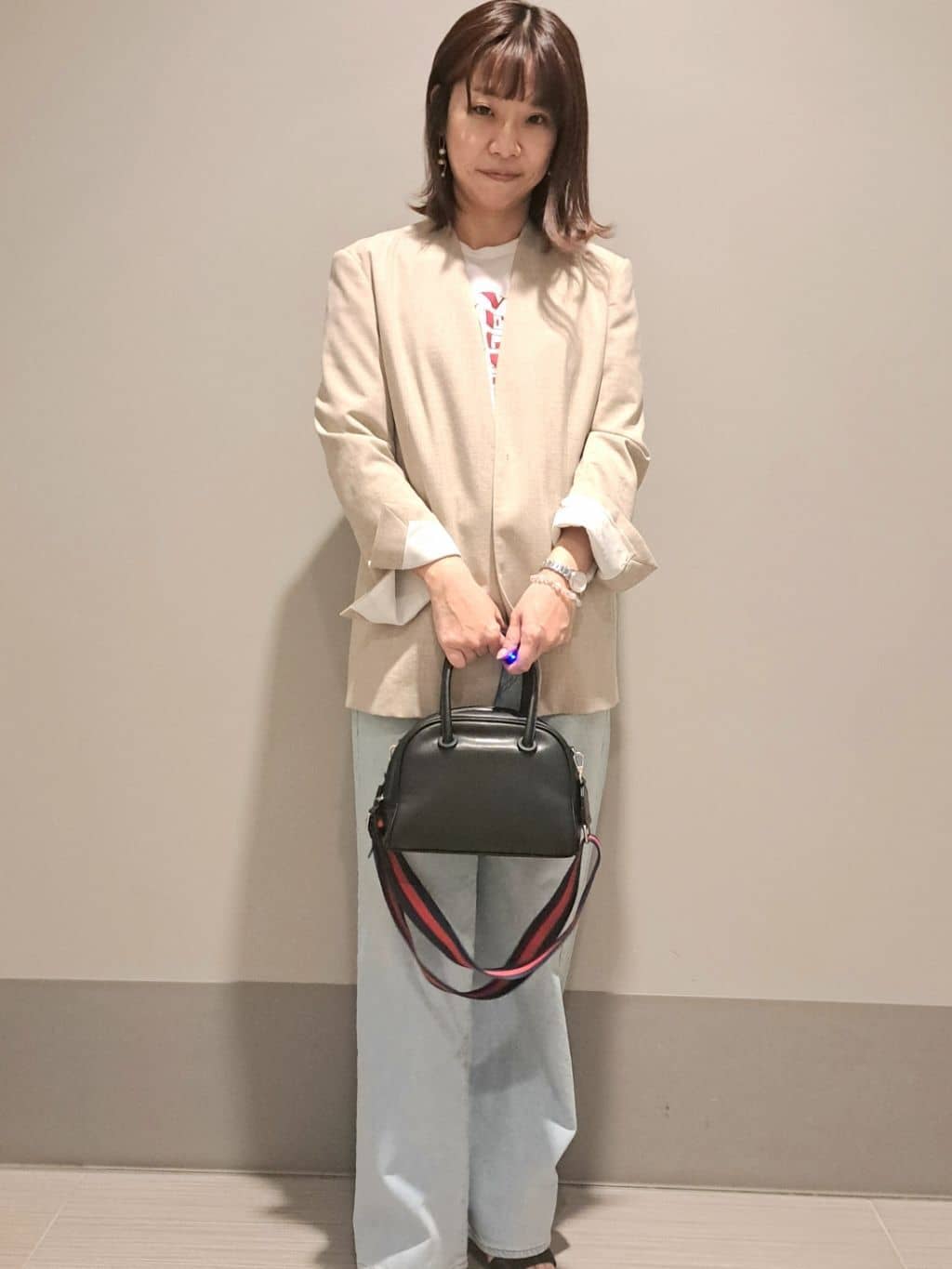 Takahashiさんの「DRESSTERIOR｜◆【ショルダー/2ＷＡＹ】ミニボストン」を使ったコーディネート
