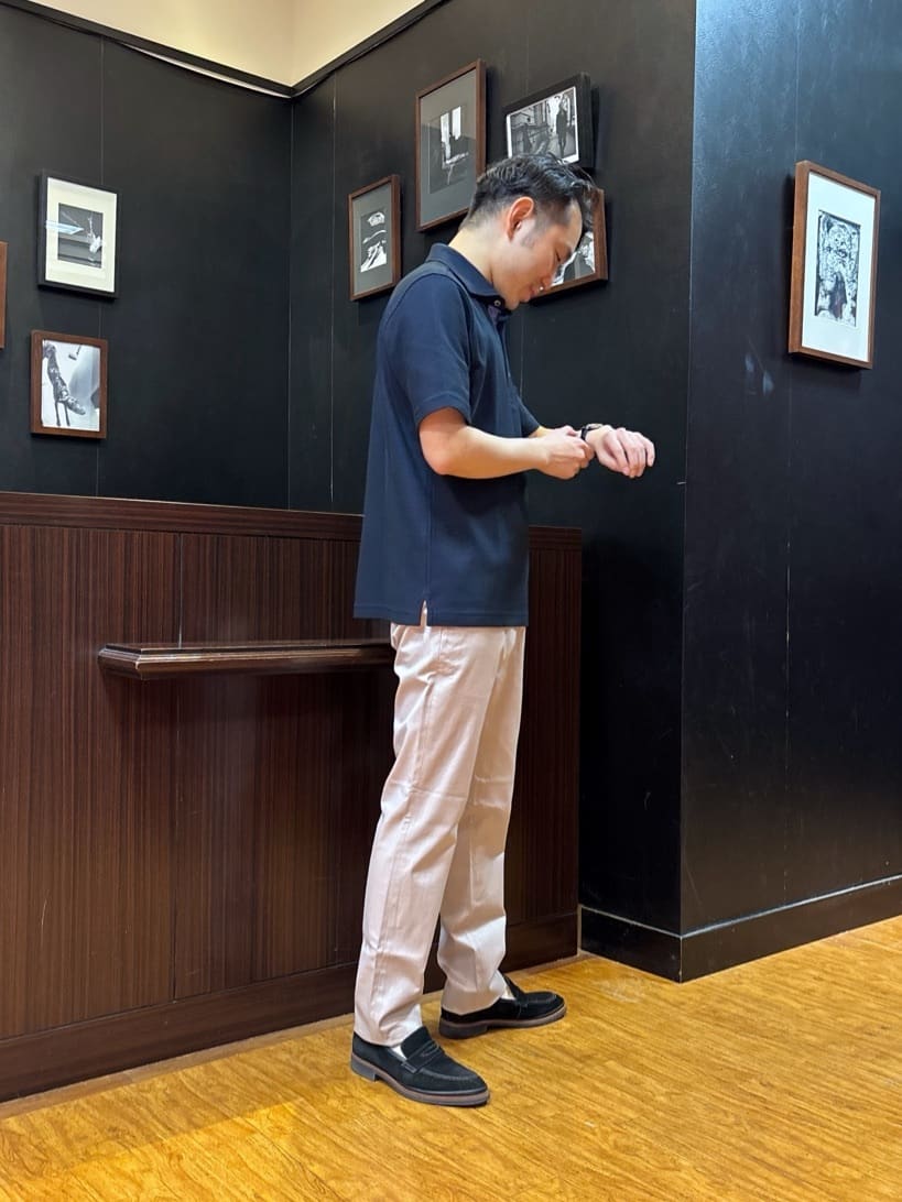 KEIさんの「TAKEO KIKUCHI｜【抗菌防臭】COOL DOTS（R）ドビープリント ジャケット」を使ったコーディネート