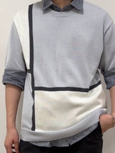 溝端佑太朗さんの「TAKEO KIKUCHI｜【全7サイズ&times;8色展開！】トップマルチヘリンボン パンツ」を使ったコーディネート