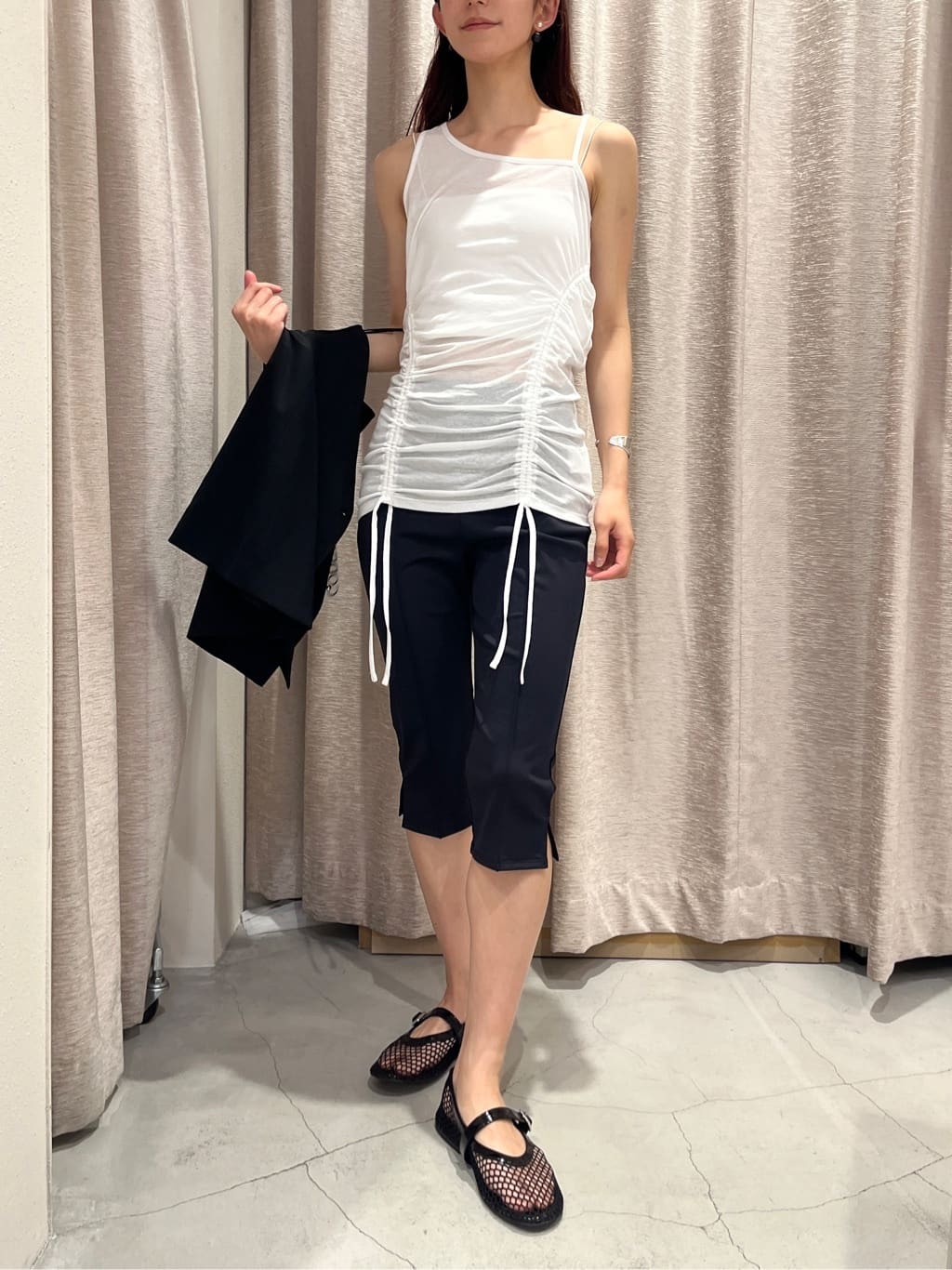 Rielさんの「CODE A｜cropped leggings pants」を使ったコーディネート