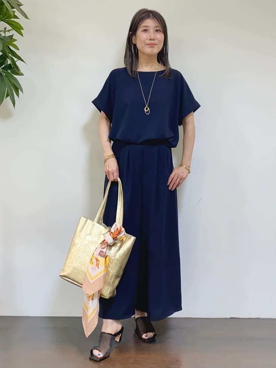 tomoさんの「UNTITLED｜コットンキャミソール」を使ったコーディネート