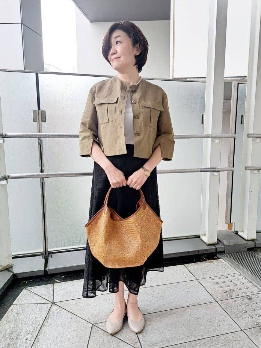 姉さんさんの「UNTITLED｜【セレモニー】淡水パールショートネック」を使ったコーディネート