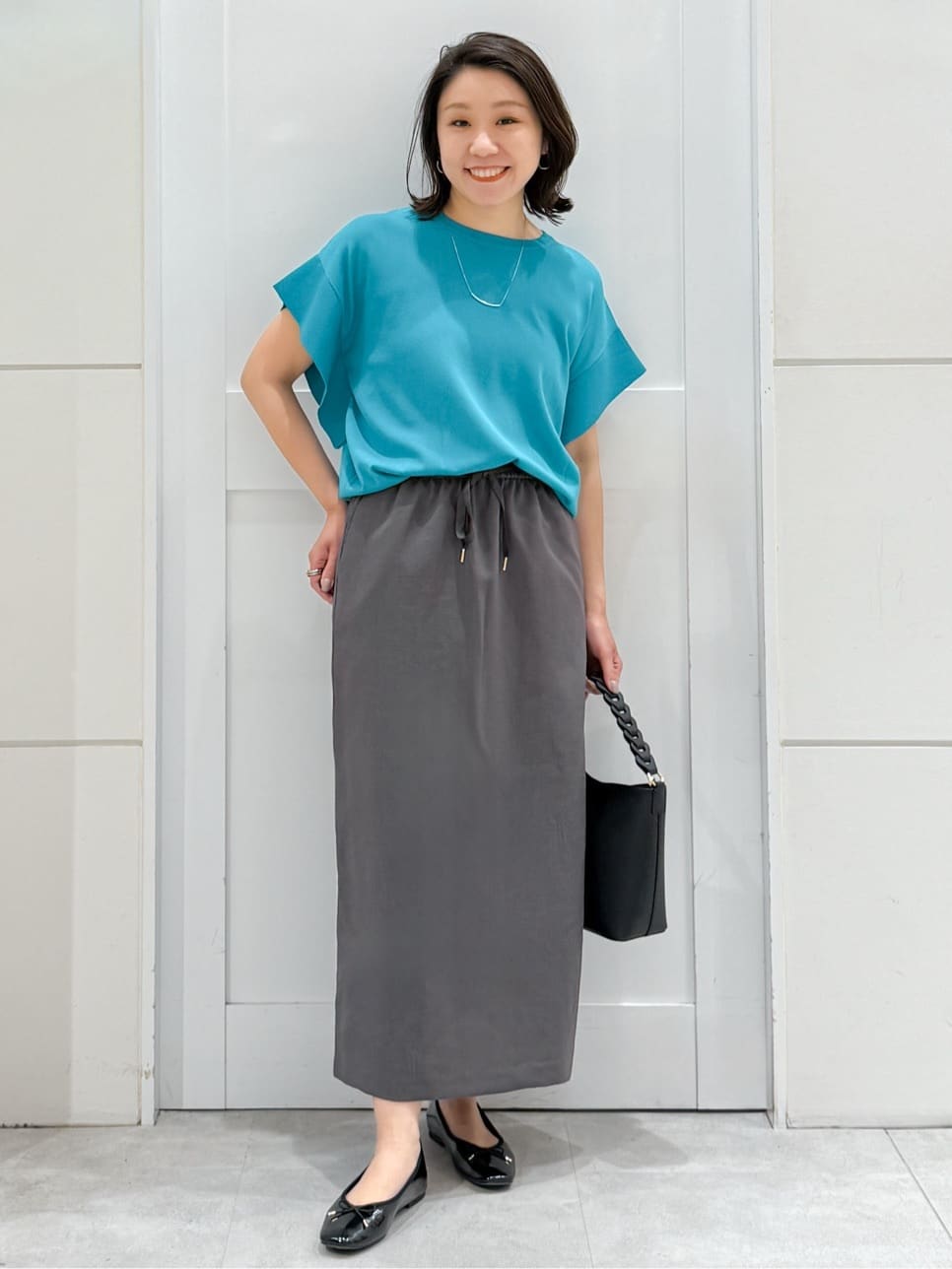 yuka.aさんの「OPAQUE.CLIP｜【定番/6color】名品フラットバレエシューズ」を使ったコーディネート