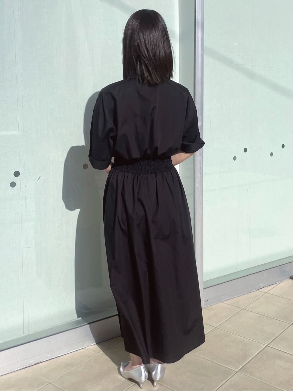 カオハルさんの「OPAQUE.CLIP｜◆【抗菌防臭加工／低反発クッション】名品　ポインテッドトゥパンプス」を使ったコーディネート
