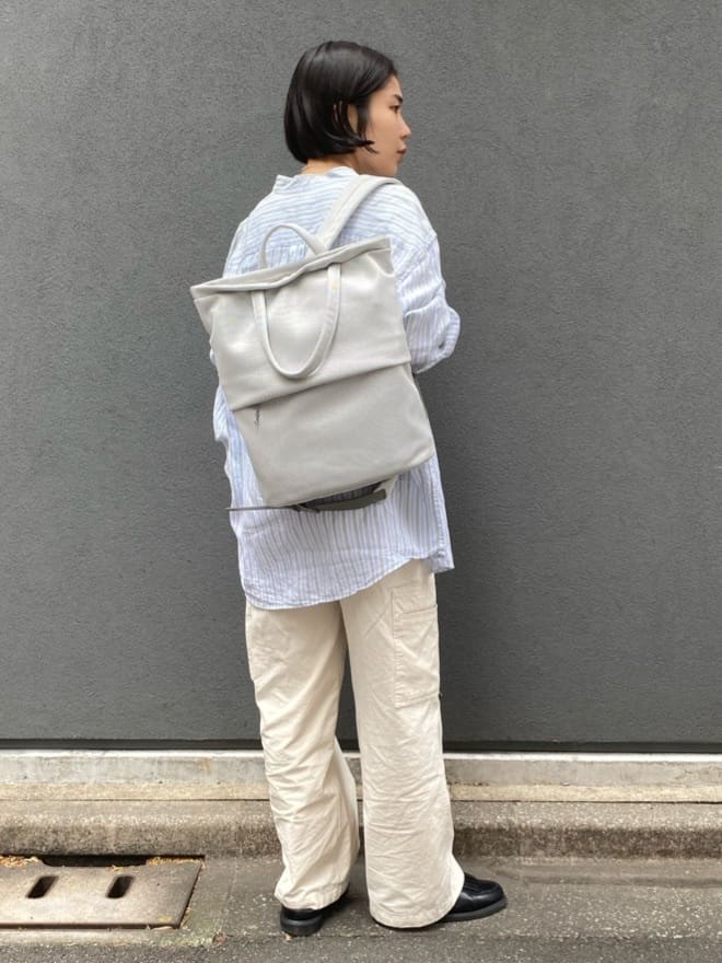 Uさんの「HIROKO HAYASHI｜MAMELI（マメリ）リュックM」を使ったコーディネート