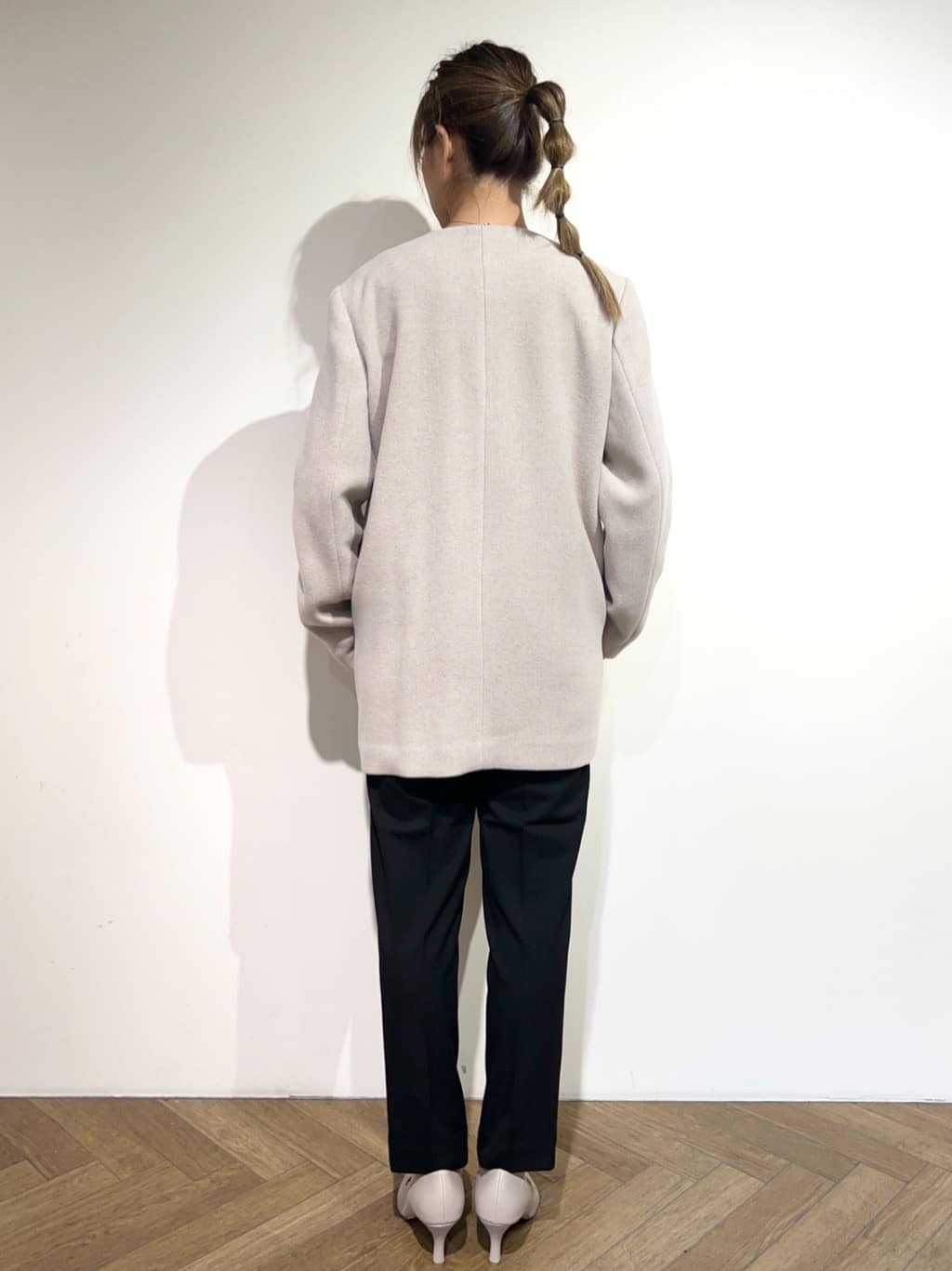 meeさんの「OPAQUE.CLIP｜【抗菌防臭加工/7cmヒール】ベーシックパンプス/通勤対応」を使ったコーディネート