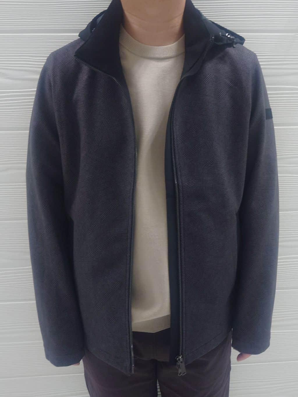 かずさんの「TAKEO KIKUCHI｜【Made in JAPAN】播州織 ストレッチ パンツ」を使ったコーディネート