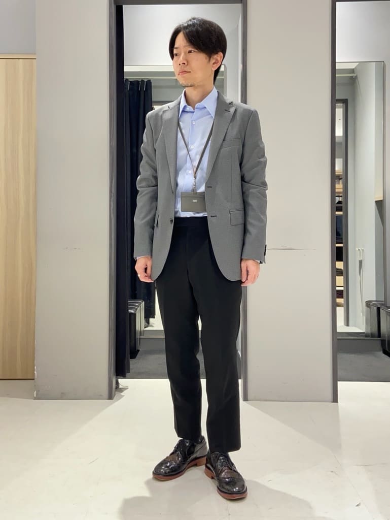 わいずみさんの「TAKEO KIKUCHI｜【Made in JAPAN】市松紋 ドレスシャツ」を使ったコーディネート