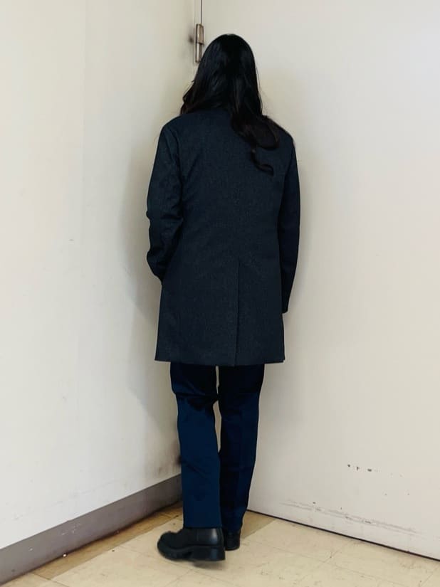 iwさんの「TAKEO KIKUCHI｜【オフィスカジュアル対応】ドレス チノパンツ」を使ったコーディネート