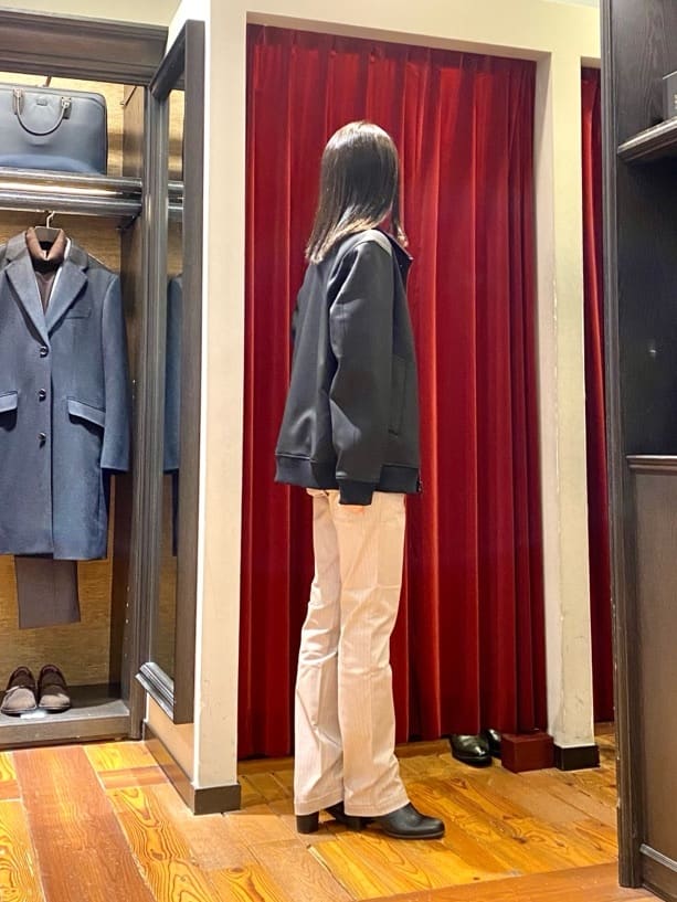 かわぴーさんの「TAKEO KIKUCHI｜【Made in JAPAN】播州織 ヘリンボン ストレート パンツ」を使ったコーディネート