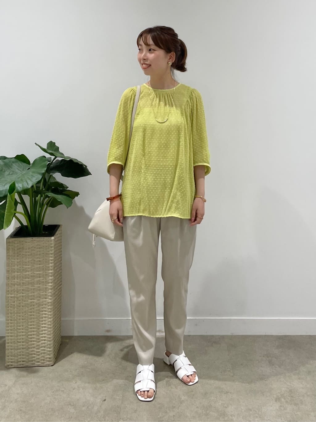 ねねさんの「INDIVI｜」を使ったコーディネート