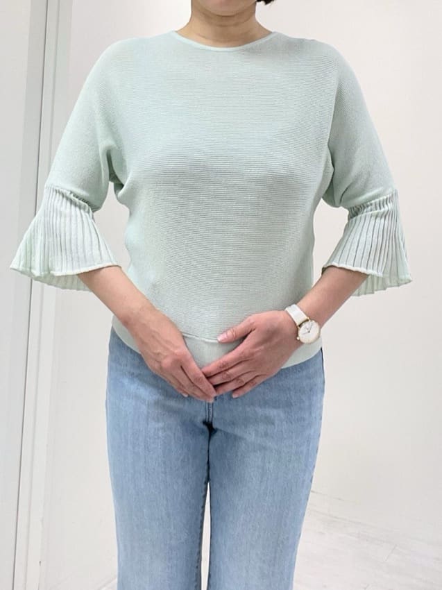 hIさんの「COUP DE CHANCE｜【環境に配慮したデニム】細身デニムパンツ」を使ったコーディネート