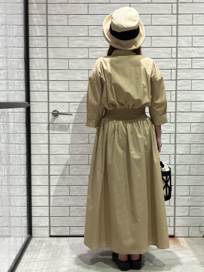 KAOさんの「OPAQUE.CLIP｜◆切り替えフクレハット」を使ったコーディネート