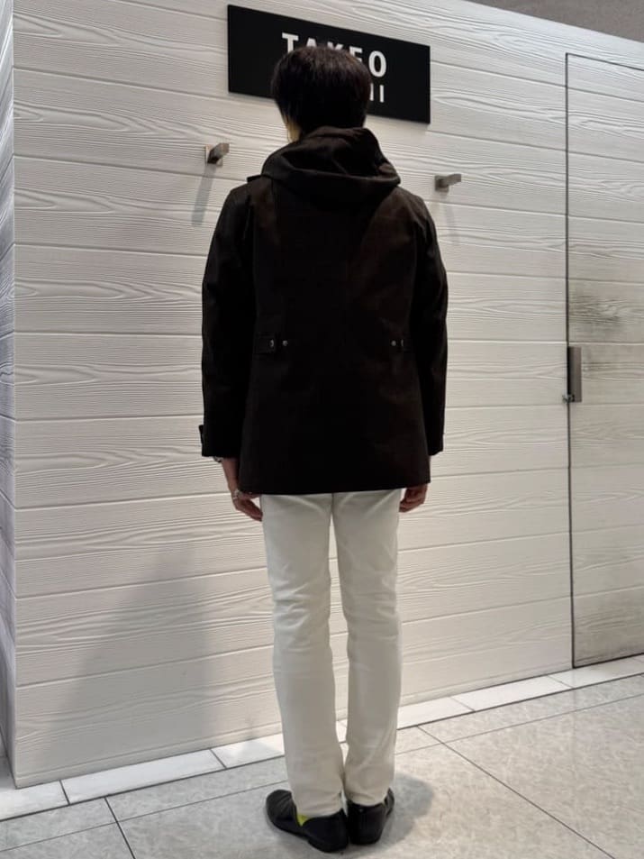 井出恭輔さんの「TAKEO KIKUCHI｜【3WAY】ジャカード グレンチェック ダウンライナー ブルゾン」を使ったコーディネート