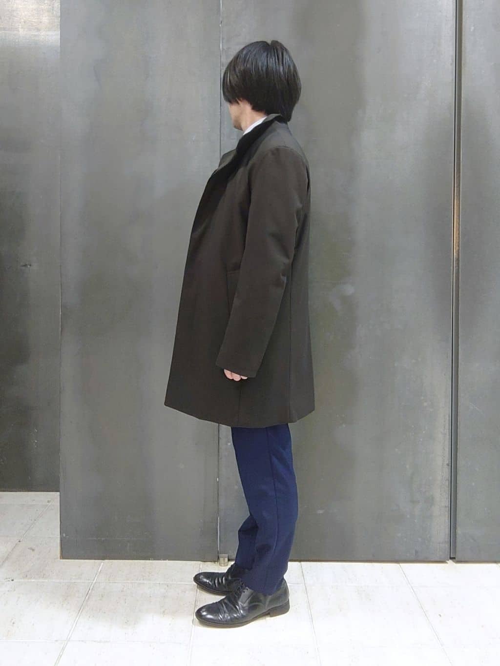 shiominさんの「TAKEO KIKUCHI｜【Three by Three】シャイニーシャークピンヘッド ベスト / 3ピース対応」を使ったコーディネート