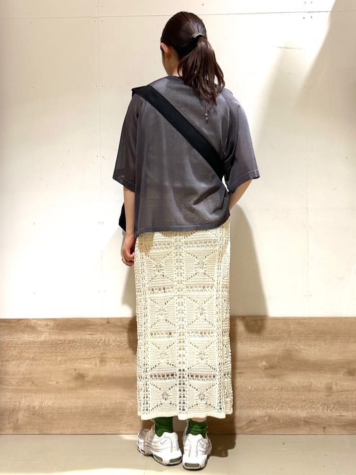 花さんの「SHOO･LA･RUE｜◆【洗える/S-LL】色違いで揃えたい テレコリブタンクトップ」を使ったコーディネート