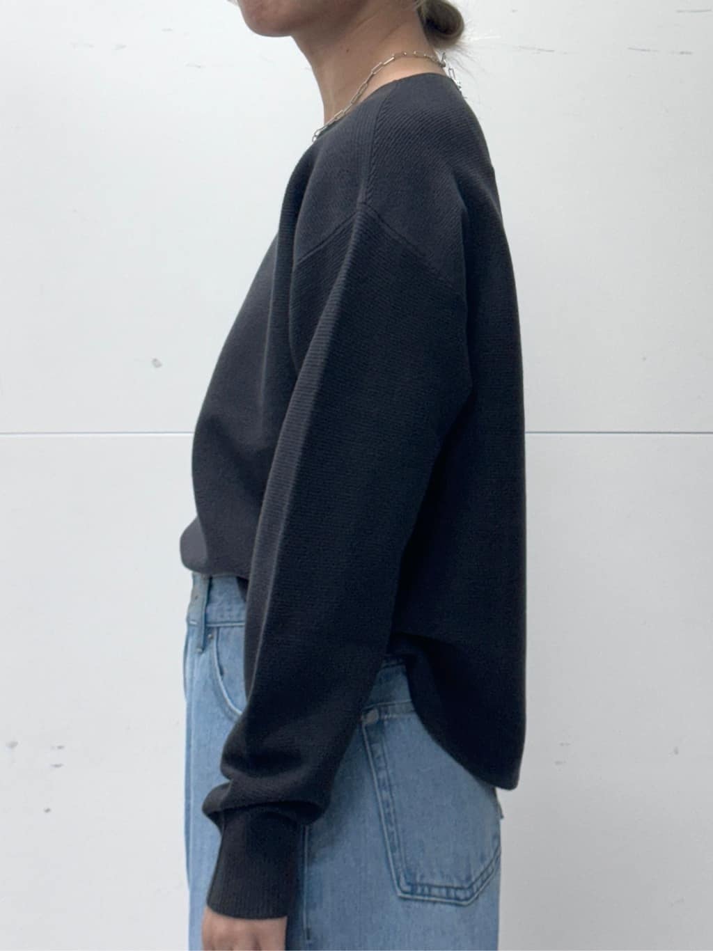 omaさんの「THE SHOP TK｜◆【毛玉になりにくい/蓄熱性】春色_美人ガーターニット/洗える/体形カバー」を使ったコーディネート