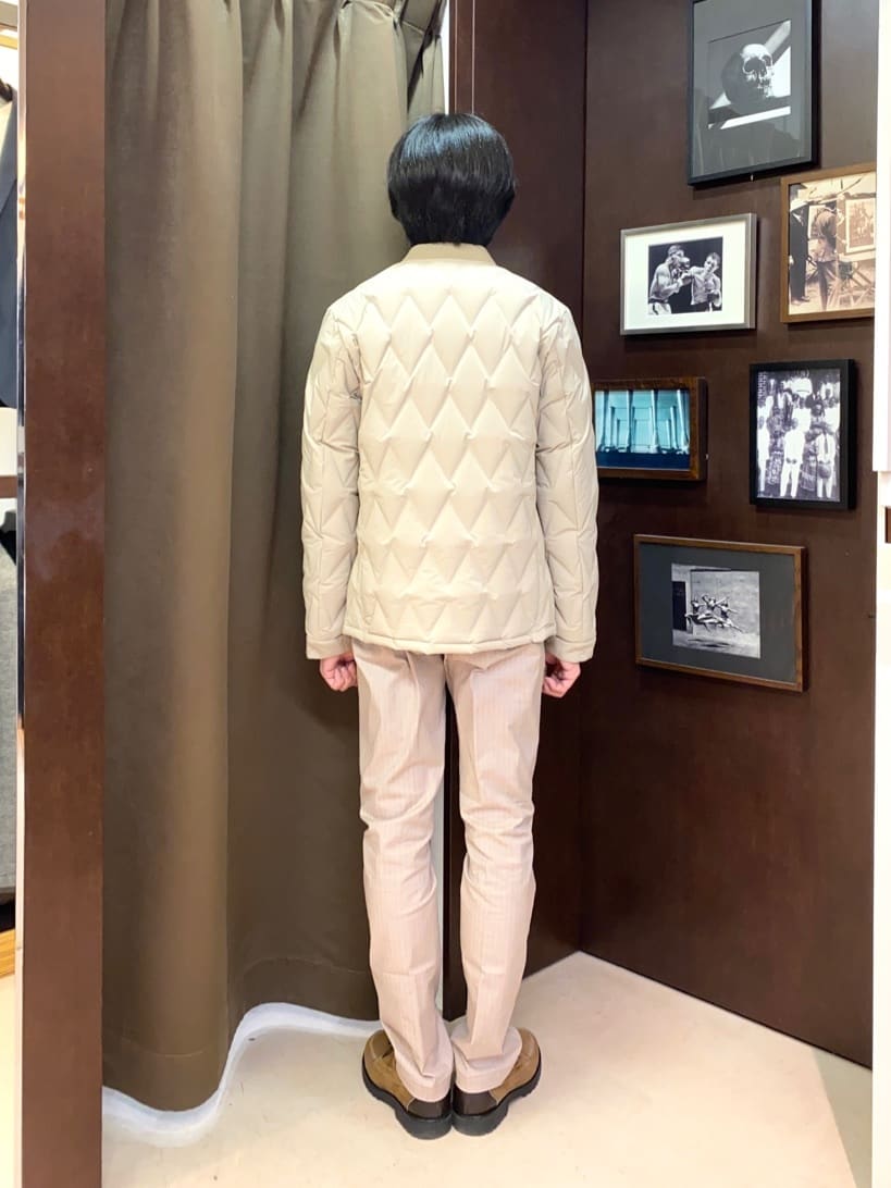 コバヤシさんの「TAKEO KIKUCHI｜【Made in JAPAN】播州織 ヘリンボン ストレート パンツ」を使ったコーディネート