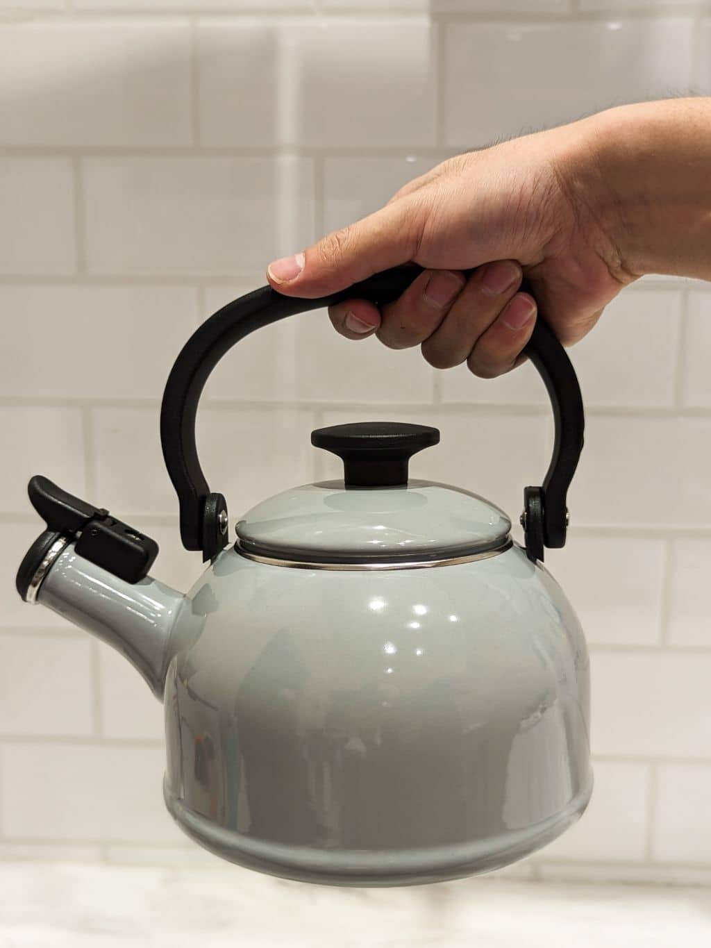 シモさんの「212 KITCHEN STORE｜コットン 笛吹きケトル 1.6L スモークブルー ＜富士ホーロー＞」を使ったコーディネート