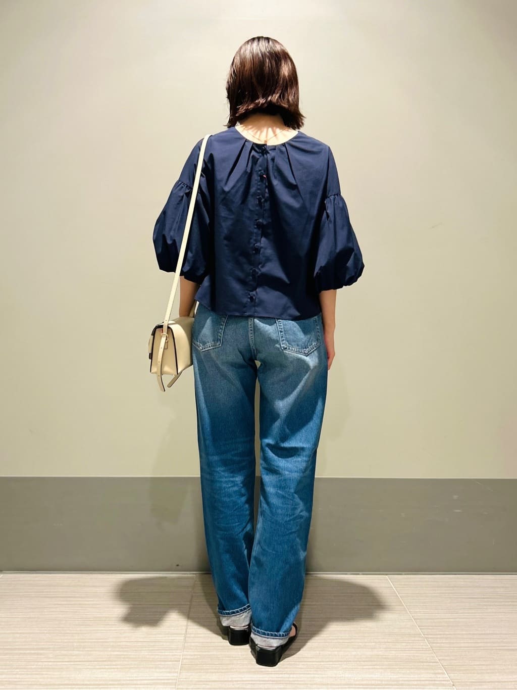 cocoさんの「DRESSTERIOR｜【ウォッシャブル】テーパードコンフォートデニム」を使ったコーディネート